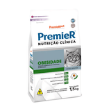 Ração Premier Nutrição Clínica Obesidade Para Gatos Adultos 1,5kg