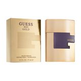 Água De Toalete Em Spray Guess Gold 2,5 Onças