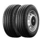 Kit 2 Pneus Aro 16 225/65r16c 112/110r Agilis 3 Dt Michelin