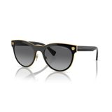 Óculos De Sol Versace Ve2198 1002t3 Para Mulher Black Frame