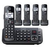 Sistema De Telefone Sem Fio Panasonic Kx-tge645m Com 5 Aparelhos