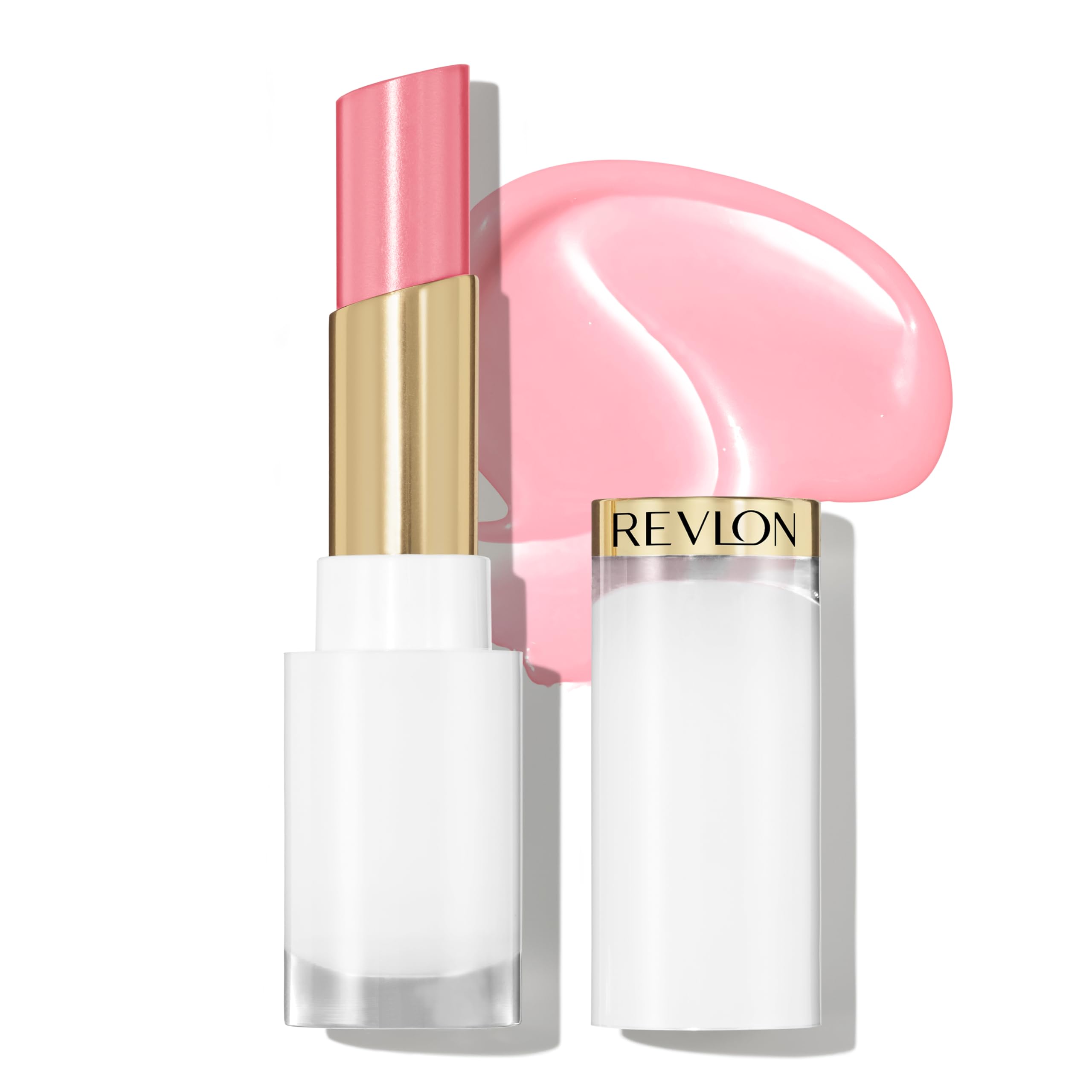 Bálsamo Labial Revlon Super Lustrous Glass Shine Balm 002 Pink Flip