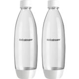 Garrafas Carbonatadas Sodastream 1l (pacote Com 2) Brancas