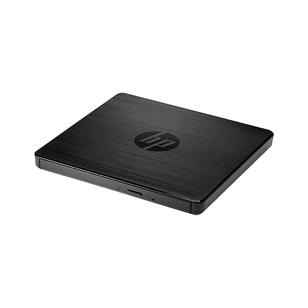 Unidade Rw Externa Portátil De Cd/dvd Hp F2b56aa Usb Preta