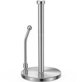 Suporte De Papel Toalha Smartake Standing Stainless Steel Silver