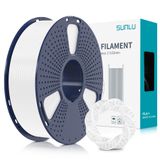 Filamento Para Impressora 3d Sunlu Pla Plus 1,75 Mm, 1 Kg, Bobina Branca
