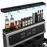 Silicone Magnético De Prateleira Superior De Fogão De 30 Cm Para Utensílios De Cozinha