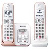 Telefone Sem Fio Panasonic Kx-tgd862g Com Bluetooth Rose Gold