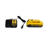 Pacote De Bateria Dewalt Dcb203c 20v 2.0ah De Íon De Lítio Com Carregador