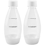 Garrafa Sodastream De 500 Ml, Embalagem Dupla, Lavável Na Máquina De Lavar Louça (branca)
