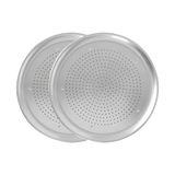 Panela De Pizza Nordic Ware Naturals 16 Air Crisp Aluminium (conjunto De 2)