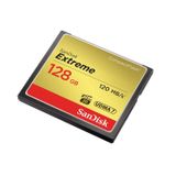 Cartão De Memória Sandisk Extreme Compactflash 128gb Udma 7