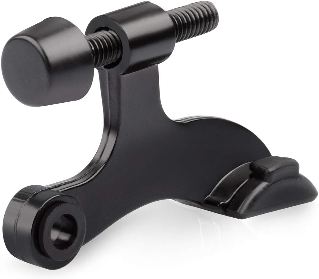 Batente De Porta Homotek Adjustable Deluxe Heavy Duty Black