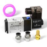 Válvula Solenóide Tailonz Pneumatic 3v210-08 Dc12v 1/4npt 3 Vias