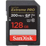 Cartão De Memória Sandisk Extreme Pro 128gb Uhs-i U3 Sdxc