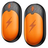 Aquecedores De Mãos Ajvv Recarregáveis De 8000mah, Pacote Com 2 Unidades, Até 24 Horas