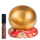 Taça De Canto De Meditação Aklot Tibetan Sound Com Almofada De 3,5 Polegadas