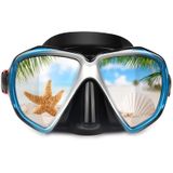 Máscara De Mergulho Exp Vision Panoramic Hd Anti-fog Para Adultos/jovens