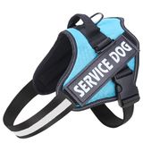 Colete Dog Harness Mumupet Service No Pull Easy On/off Com Alça