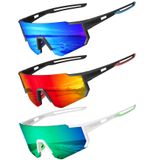 Óculos De Sol Esportivos Furishqi Polarizados Uv400 Para Homens (pacote Com 3)