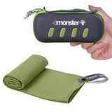 Toalha De Microfibra 4monster Travel Camping 70x140cm