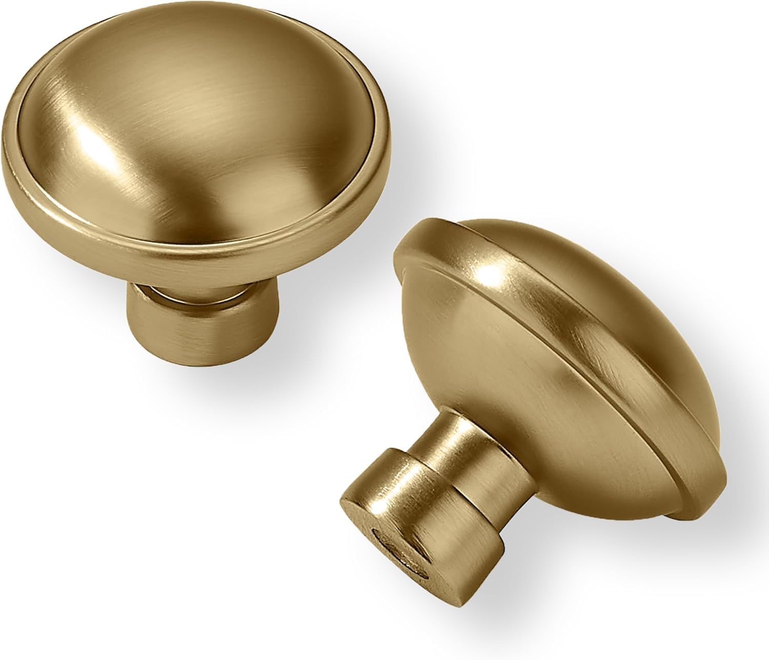 Cabinet Knobs Khtumeware Champagne Bronze 44 Mm De Diâmetro, Pacote Com 2 Unidades