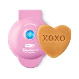 Mini Máquina De Waffles Dash X Sweethearts® 10 Cm Em Forma De Coração Rosa