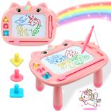 Prancheta Magnética Merguez Unicorn Toddler Girl 1-3 Anos
