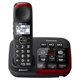 Telefone Sem Fio Panasonic Kx-tgm430b Amplificado Com Conversa Lenta