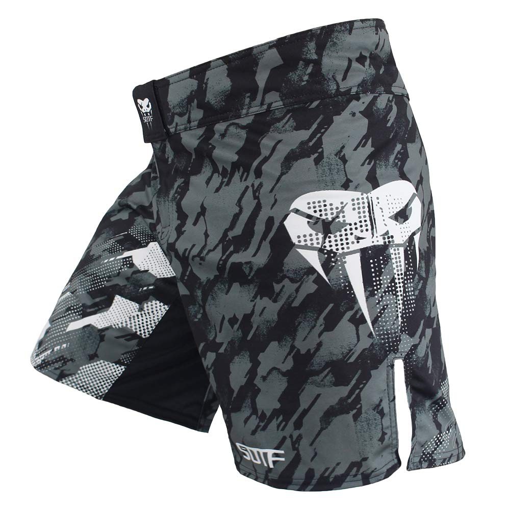 Shorts De Luta De Boxe De Mma Sotf Survival Of The Fittest Grey