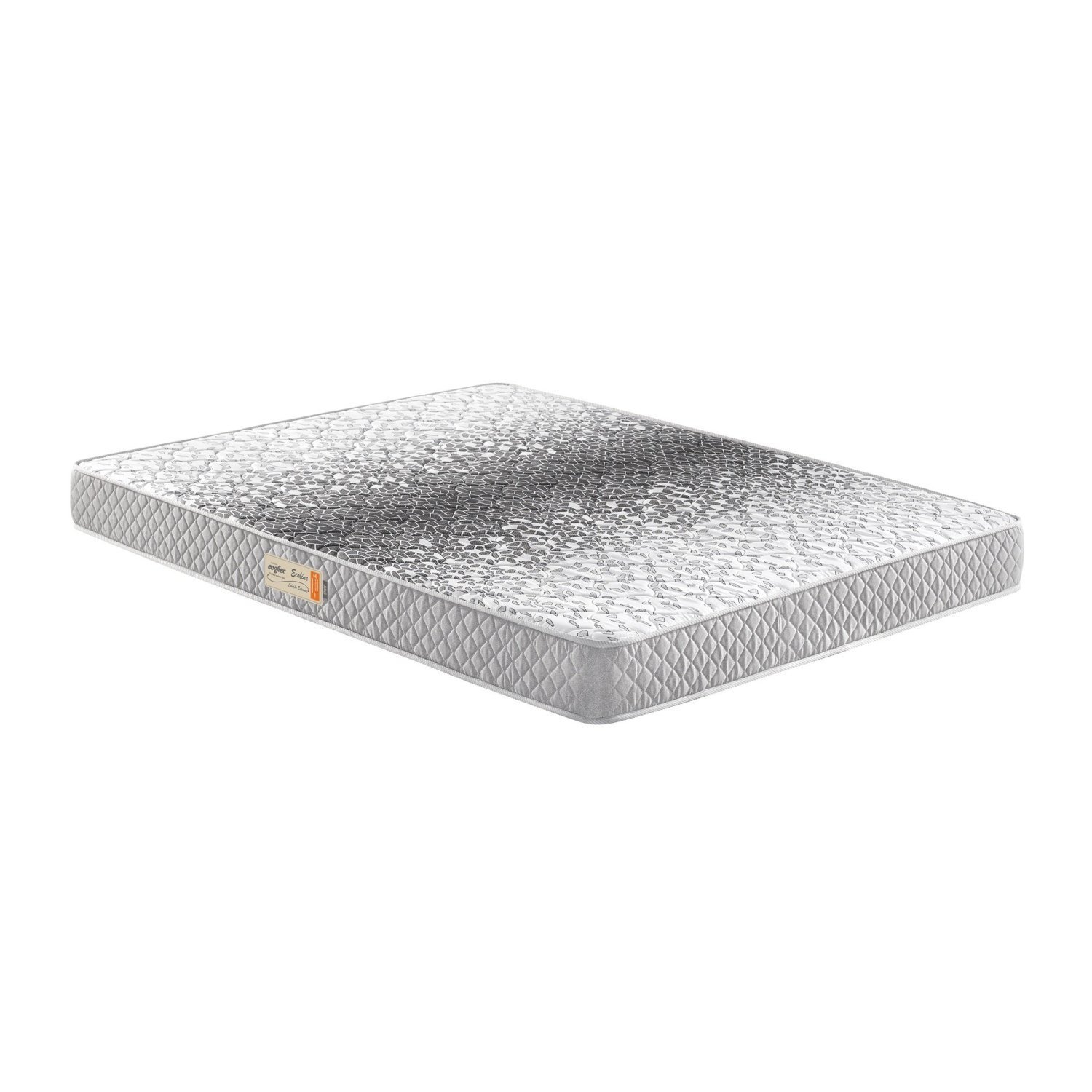 Colchão Casal Ecoflex D28 Ecoline 138x188x17cm Cinza