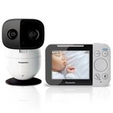Monitor De Bebê Panasonic Kx-hn4001w Com Câmera E Lcd De 3,5 Polegadas