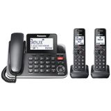 Telefone Sem Fio Panasonic Link2cell Kx-tgf882b Preto