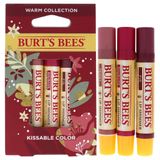 Coleção Lip Shimmer Burt&#39;s Bees Kissable Color Warm