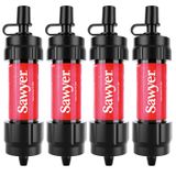 Sistema De Filtragem De Água Sawyer Products Sp1204 Mini, Pacote Com 4