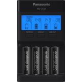 Carregador De Bateria Panasonic K-kj65kha4ba Com 4aa Eneloop Pro