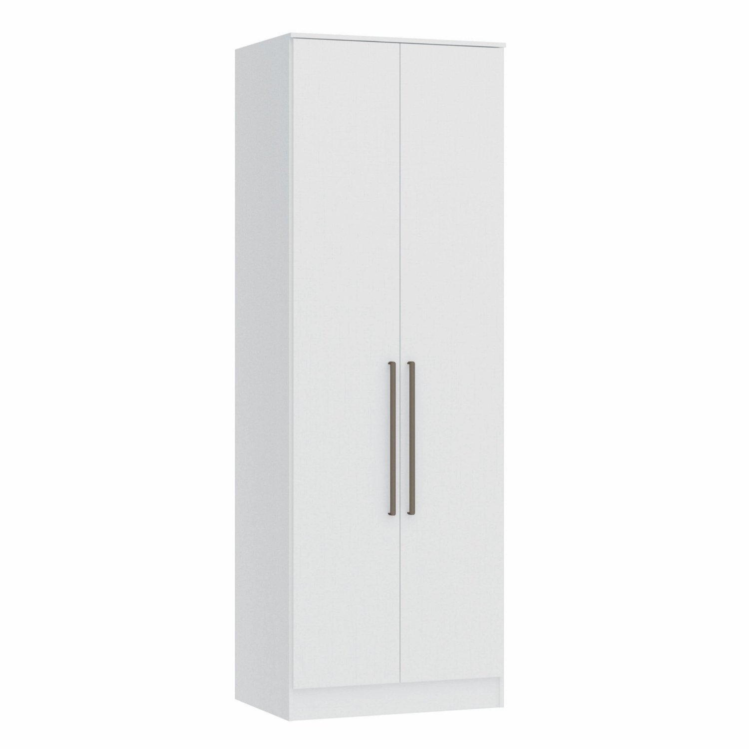 Guarda Roupa Modulado 2 Portas Requinte 100% Mdf Branco Line
