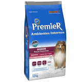 Ração Premier Ambientes Internos Sênior Raças Pequenas 1kg