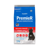 Ração Premier Bulldog Francês Filhotes Frango Raças Específicas 2,5 Kg