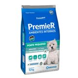 Ração Premier Ambientes Internos Cães Adultos Raças Pequenas Frango E Salmão 12 Kg