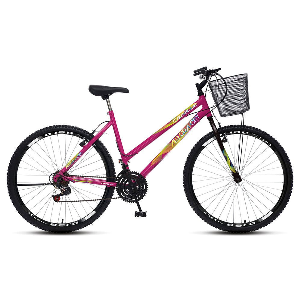 Bicicleta Colli Cazelle Allegra Aro 26 Freio V-brake Quadro 18