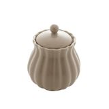 Açucareiro De Porcelana Pétala Areia Matt Wolff