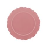 Prato Raso De Porcelana Fancy Rosa 27cm Wolff