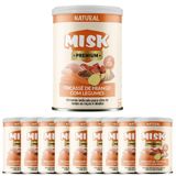Kit 10 Ração Úmida Natural Misk Cães Fricassê Frango Legumes