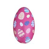 Ovo De Lata Aluminio Porta Chocolate - Rosa Pink