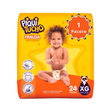 Fralda Piquitucho Mega Xg Com 24 Unidades