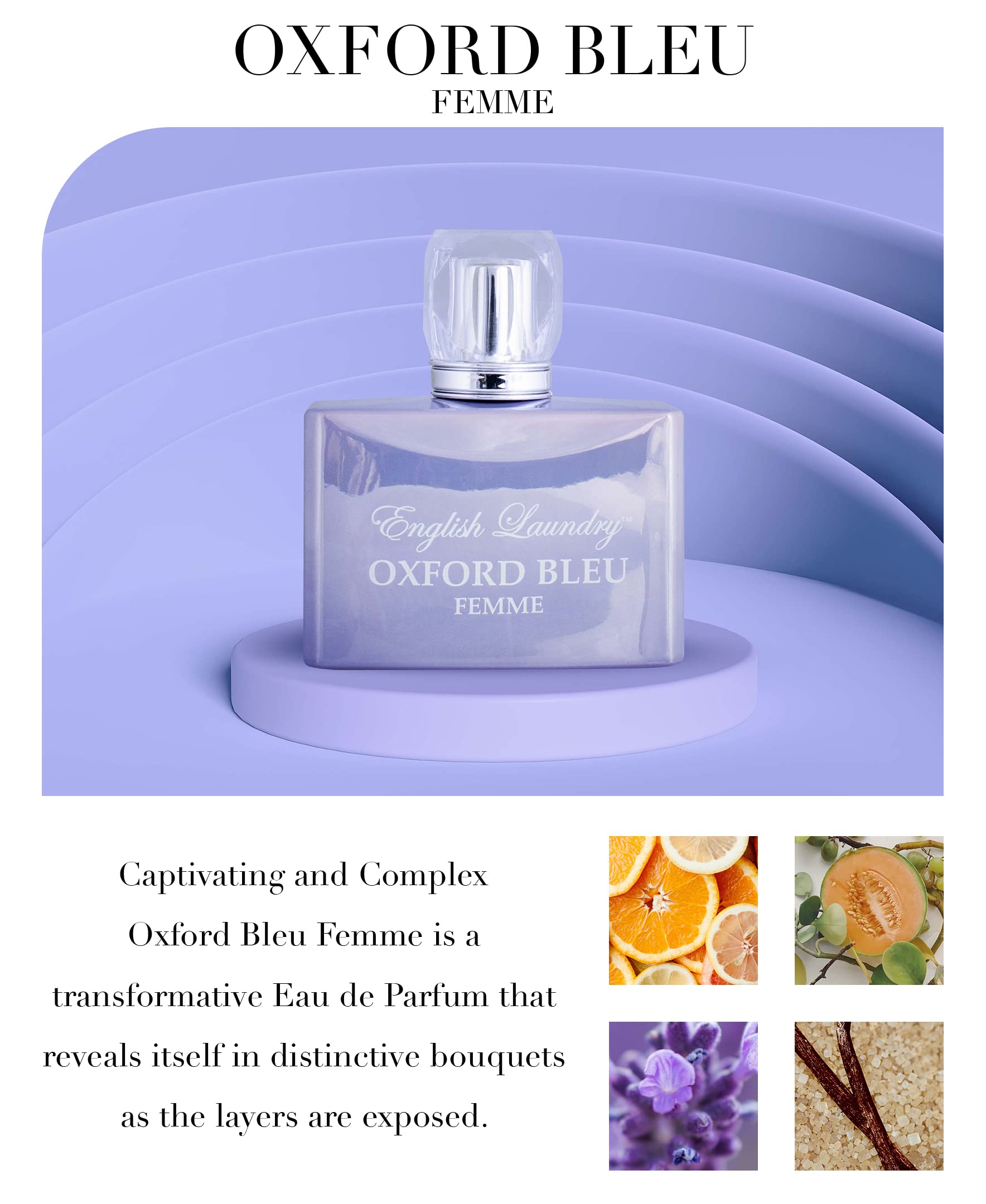 Lavanderia Inglês Oxford Bleu Eau De Parfum Spray 3.4 Oz - Carrefour