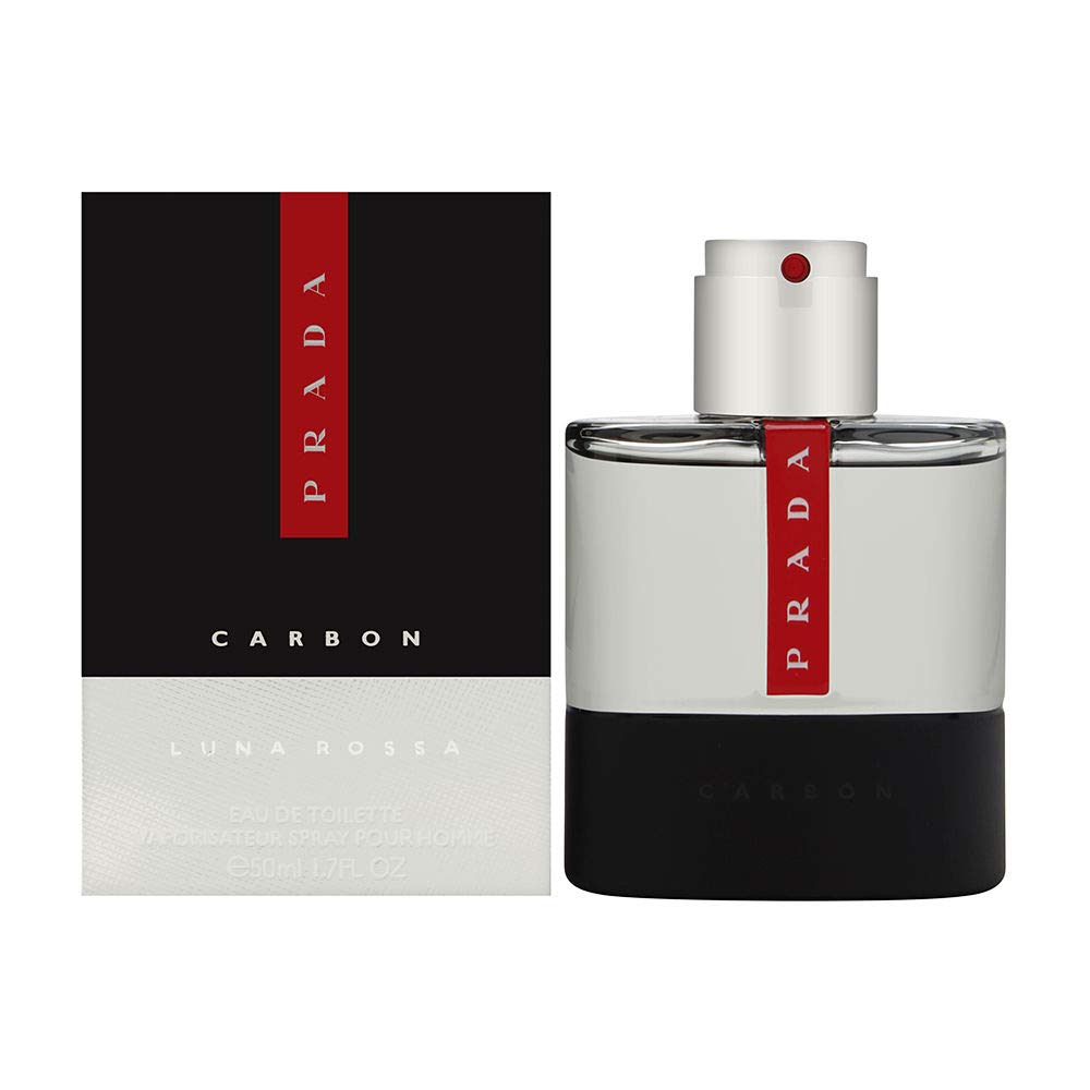 Perfume Prada Luna Rossa Carbon Edt 50ml Para Homens
