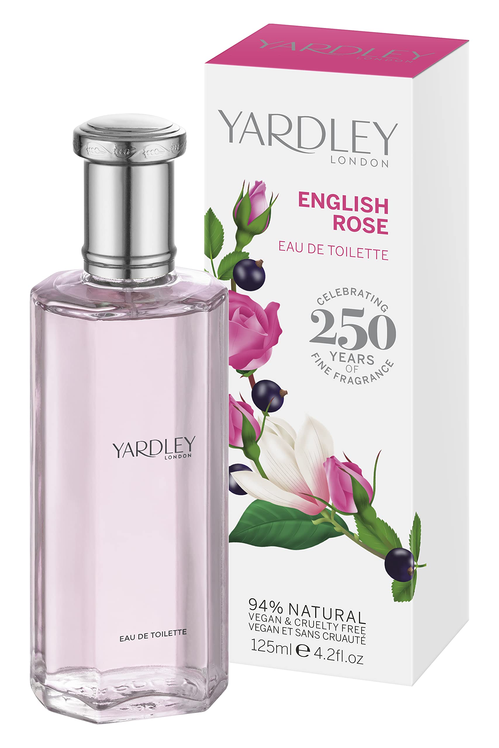 Perfume Yardley Of London English Rose Eau De Toilette 125 Ml
