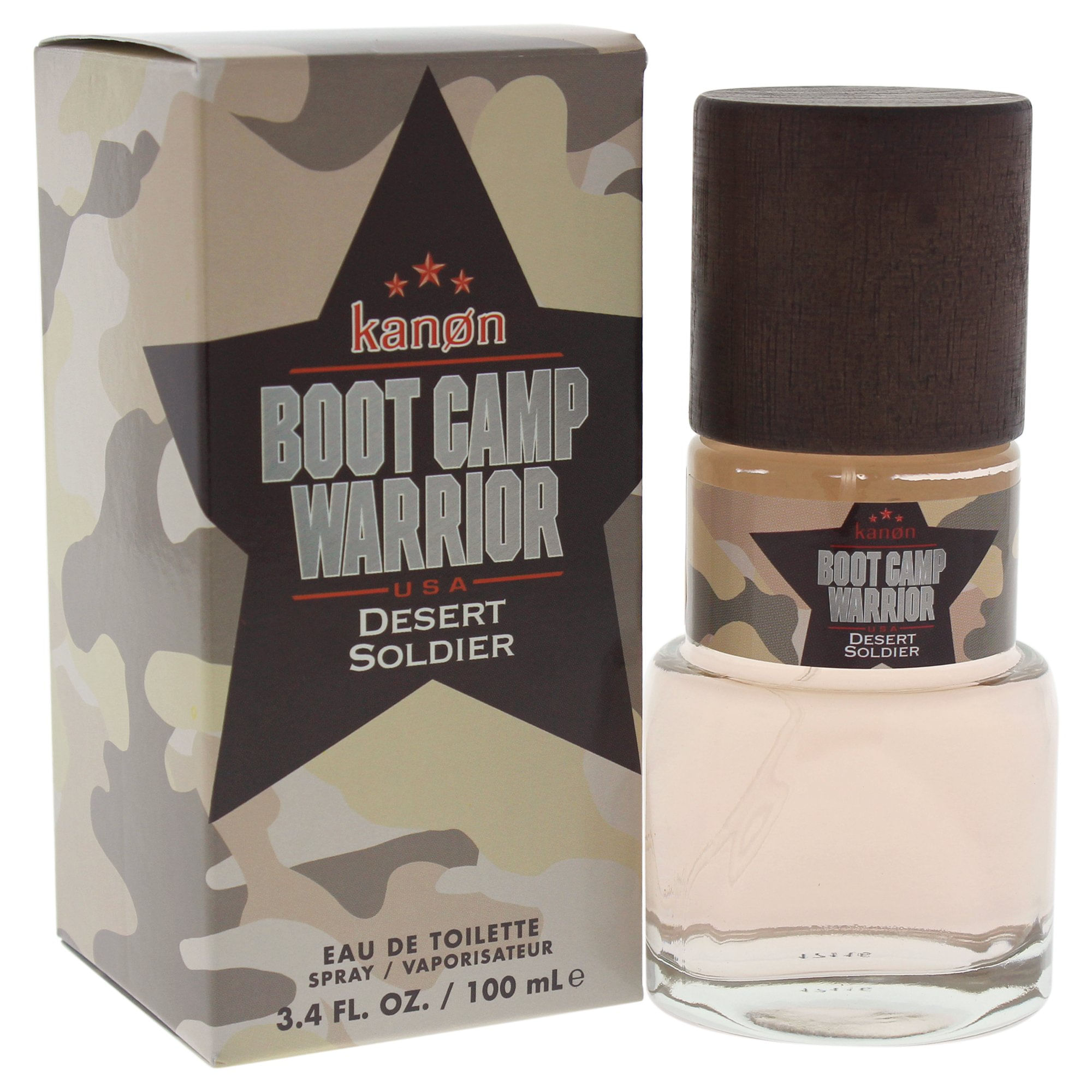 Perfume Kanon Boot Camp Warrior Desert Soldier Edt 100 Ml Para Homem